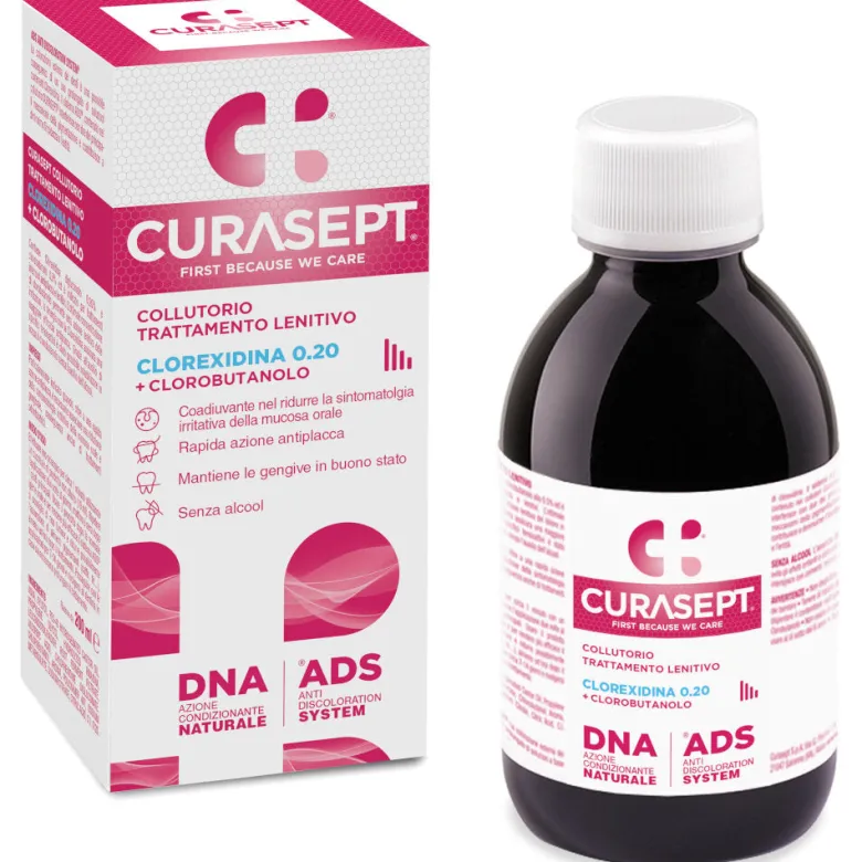 Curasept Collutorio ADS + DNA trattamento lenitivo 200ml