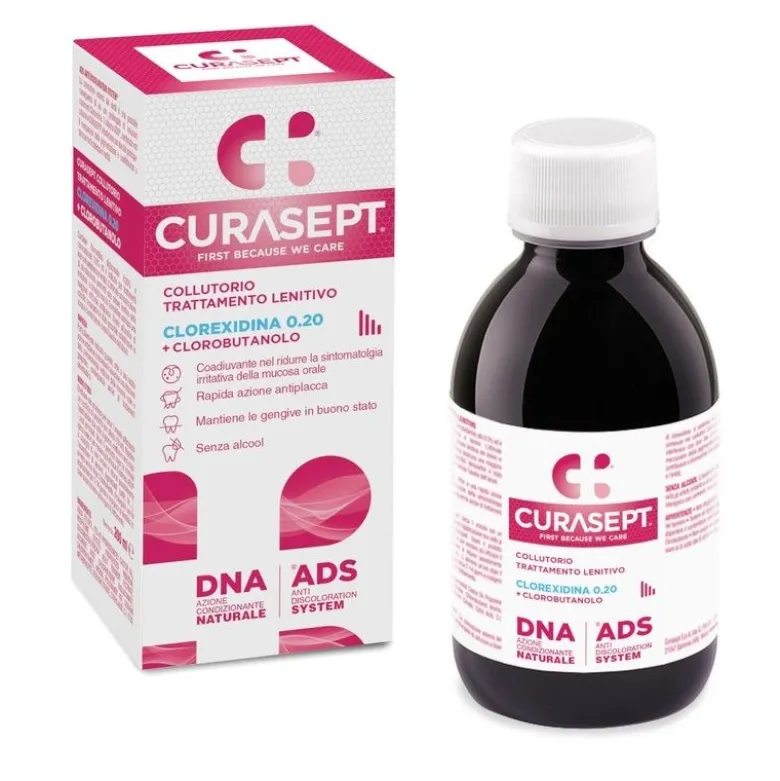 Curasept Collutorio ADS + DNA trattamento lenitivo 200ml