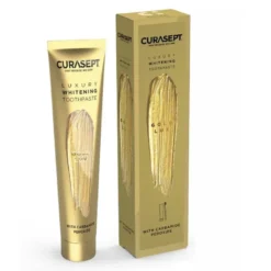 Curasept Gold Luxury White Dentifricio 75ml Sbiancante Premium