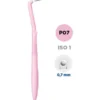 Curasept Proxi Prevention scovolino con testina angolata 07mm rosa 5 pezzi