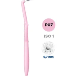 Curasept Proxi Prevention scovolino con testina angolata 07mm rosa 5 pezzi