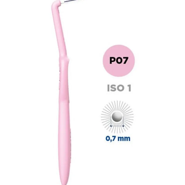 Curasept Proxi Prevention scovolino con testina angolata 07mm rosa 5 pezzi