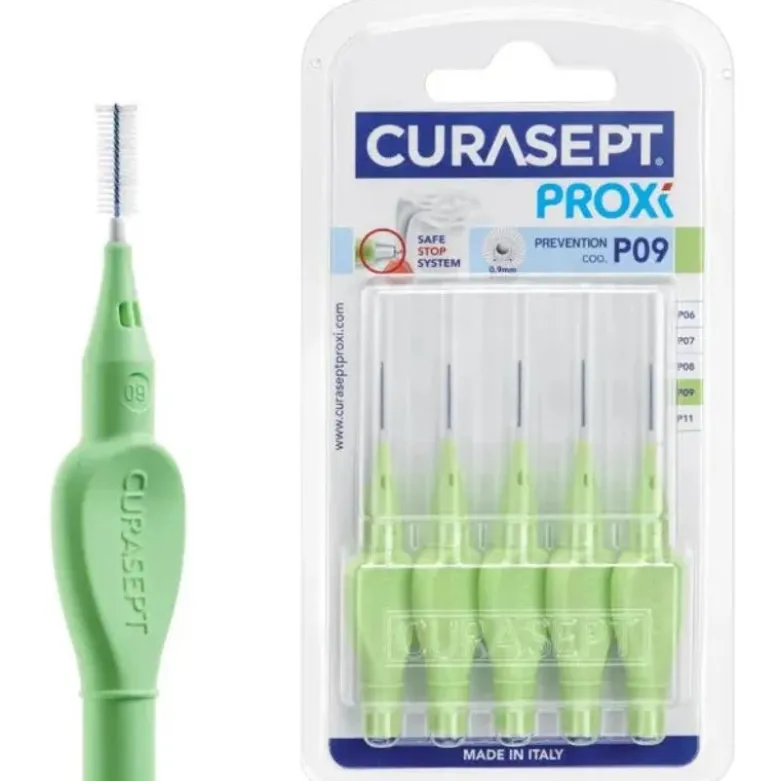 Curasept Proxi Scovolino P09 Verde Chiaro/Light 5 Pezzi