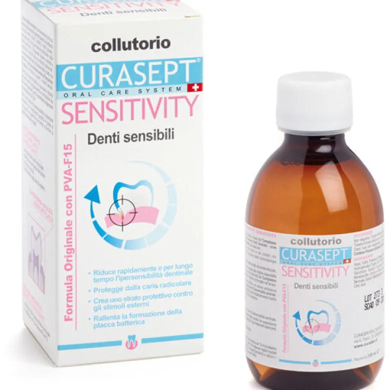Curasept Sentivity denti sensibili collutorio 200 ml