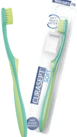 Curasept Soft spazzolino Maxi Soft 010 previene le lesioni gengivali 1 pezzo