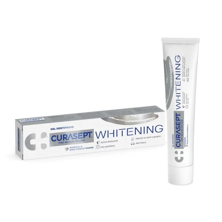 Curasept Whitening gel dentifricio ad azione sbiancante 75ml