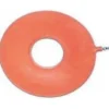 Cuscino Antidecubito Pneumatico Ciambella Gomma Rossa 45cm