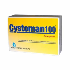 Cystoman 100 integratore alimentare utile per l'apparato urinario 30 compresse