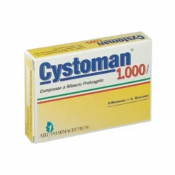 Cystoman 1000 per il benessere delle vie urinarie 12 compresse
