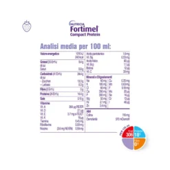 Danone Nutricia Fortimel Compact Protein frutti rossi rinfrescanti 4x125ml