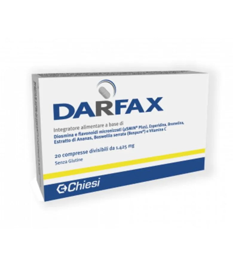 Darfax utile per il microcircolo 20 compresse divisibili