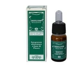 Defluor integratore alimentare a base di fluoro gocce 10ml