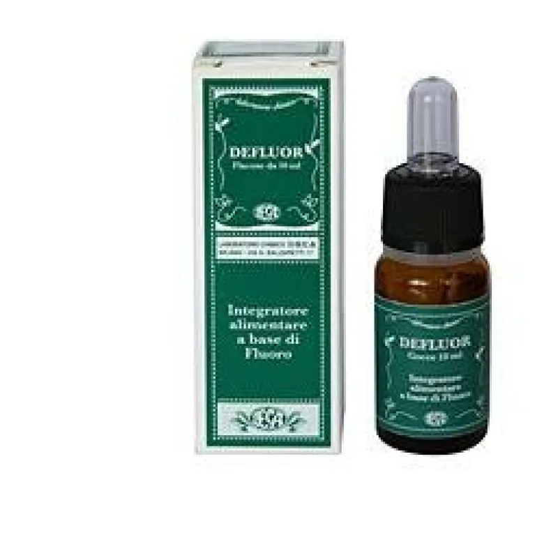 Defluor integratore alimentare a base di fluoro gocce 10ml