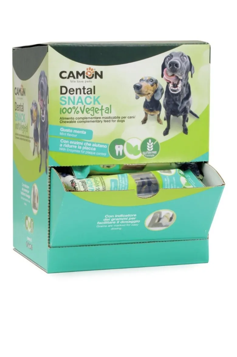 Deliziosi snack 100% vegetali per cani al gusto menta