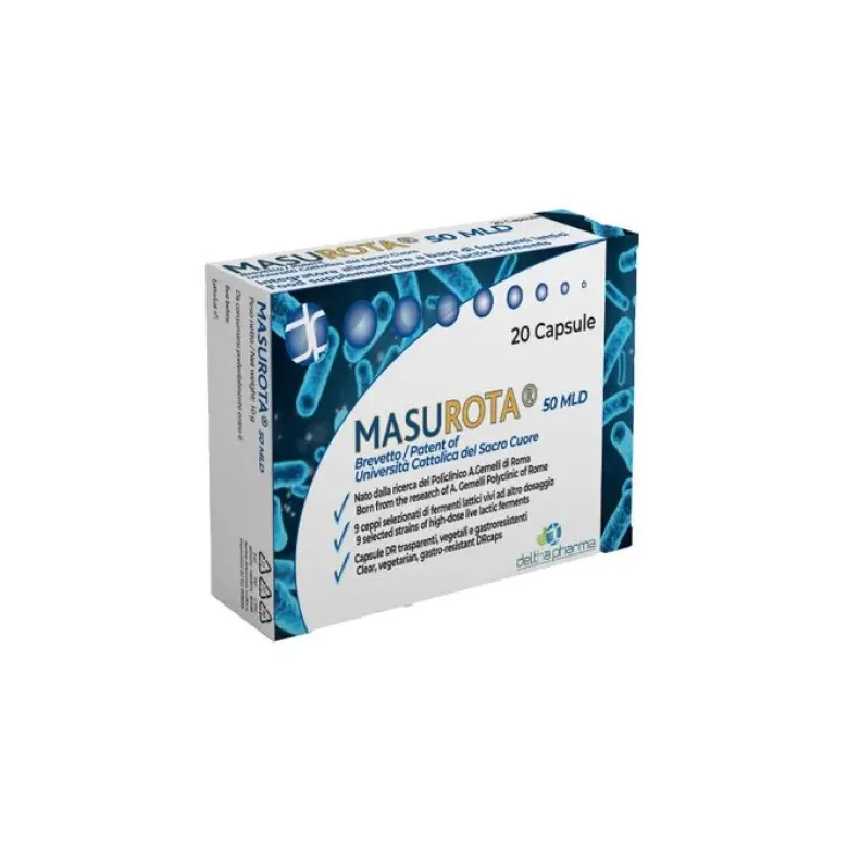 Deltha Pharma Masurota 50 Mld 20 Capsule - Probiotico Potente