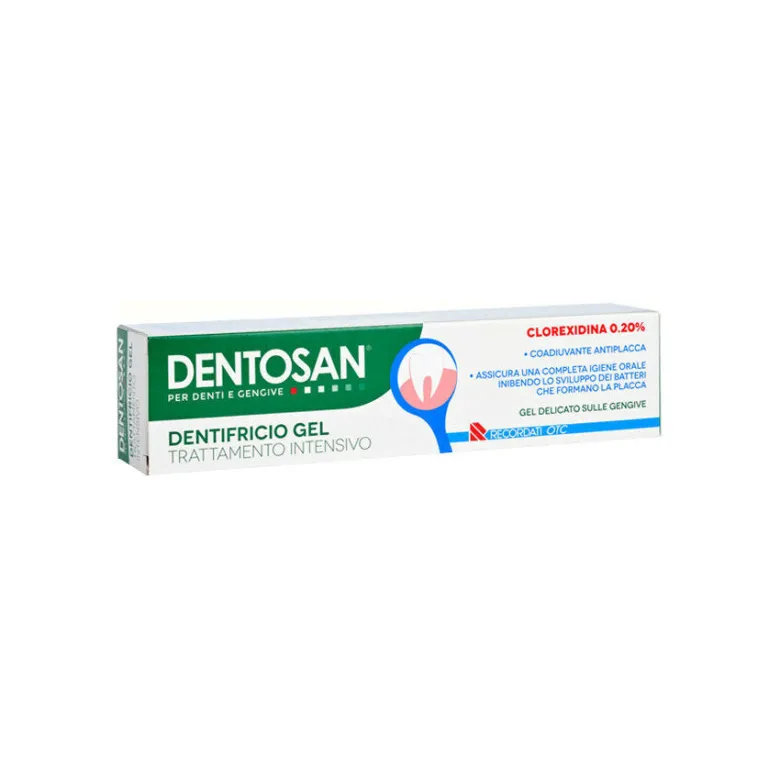 Dentosan Gel Dentifricio trattamento intensivo delicato sulle gengive 75ml