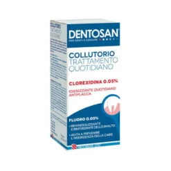 Dentosan Trattamento Quotidiano Clorexidina 0,05% collutorio senza alcool 200ml