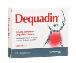 Dequadin contro il mal di gola 20 compresse