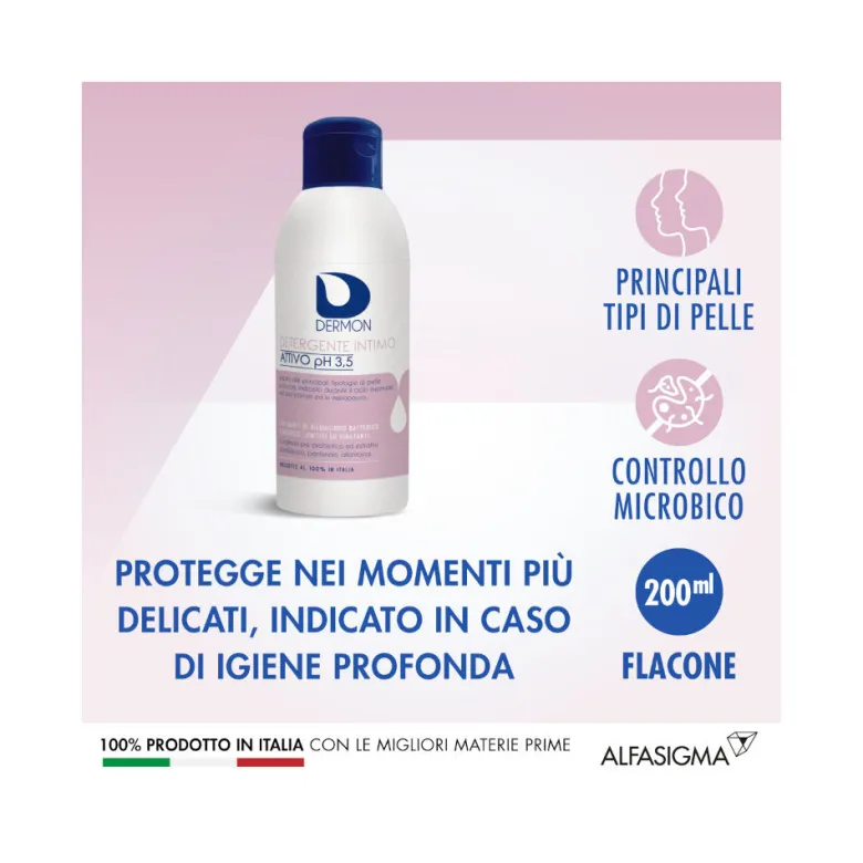 Dermon Intimo Attivo pH 3,5 Detergente 250ml