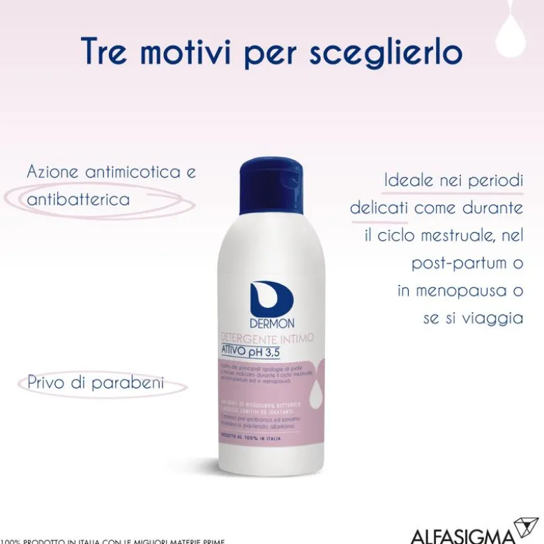 Dermon Intimo Attivo pH 3,5 Detergente 250ml