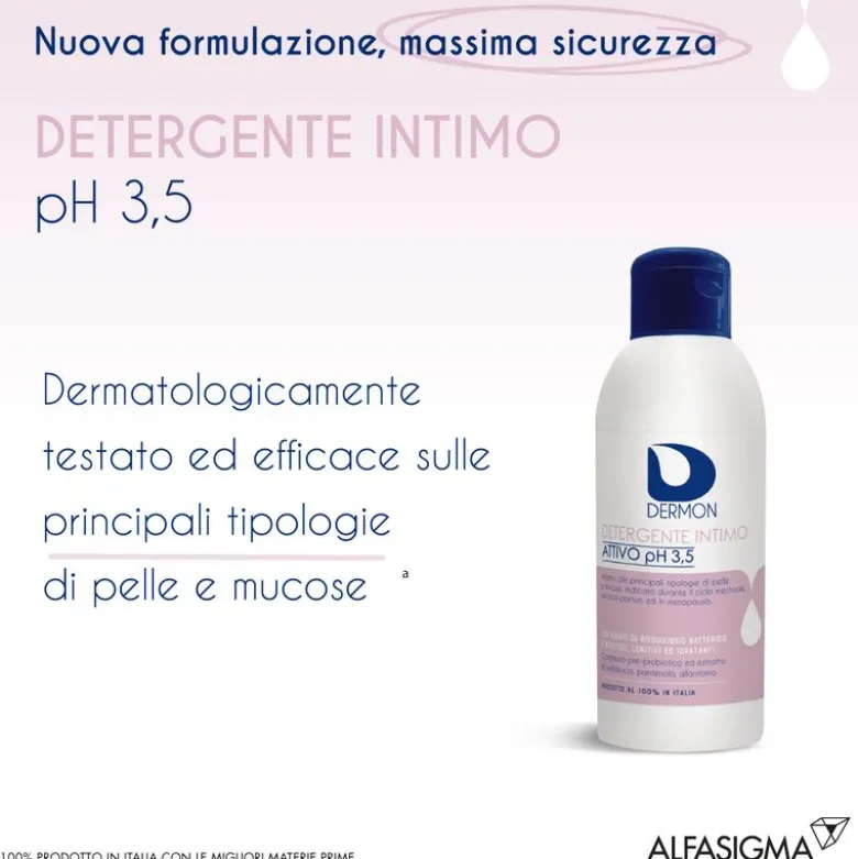 Dermon Intimo Attivo pH 3,5 Detergente 250ml