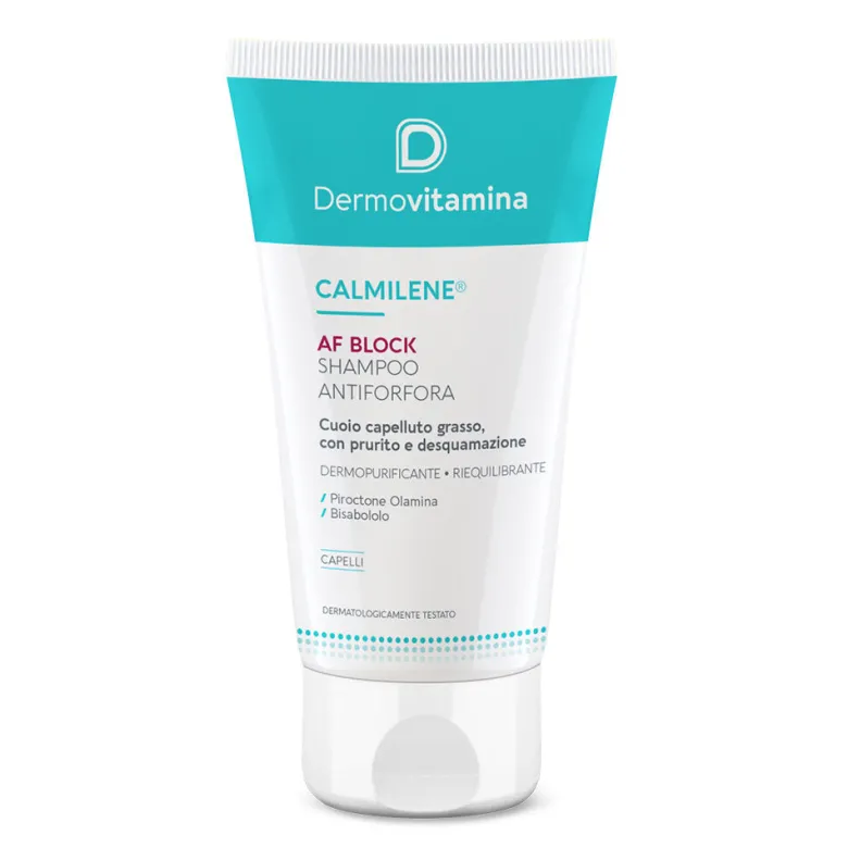 Dermovitamina Calmilene AF Block Shampoo antiforfora azione intensiva 200ml