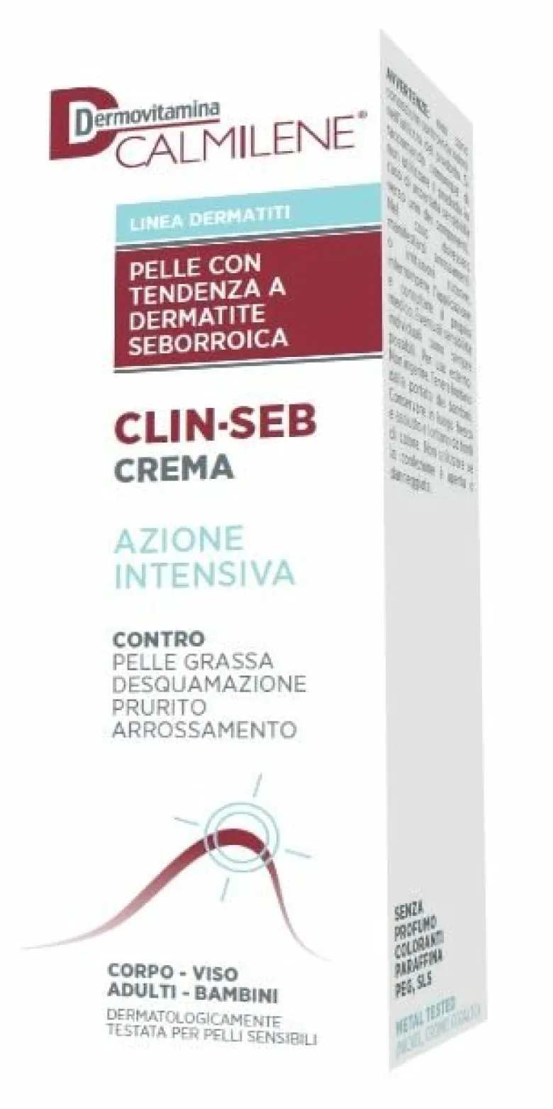 Dermovitamina Calmilene Clin-Seb Crema Viso e Corpo per dermatite seborroica 50ml