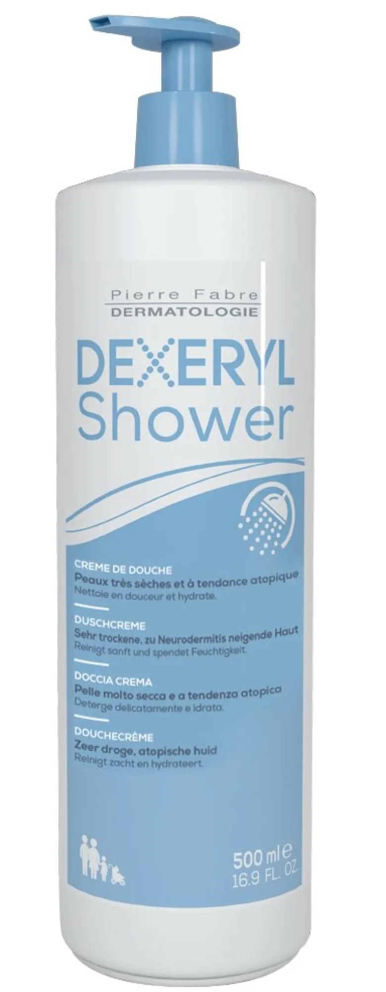 Dexeryl Shower Doccia Crema 500ml - Idratazione Quotidiana