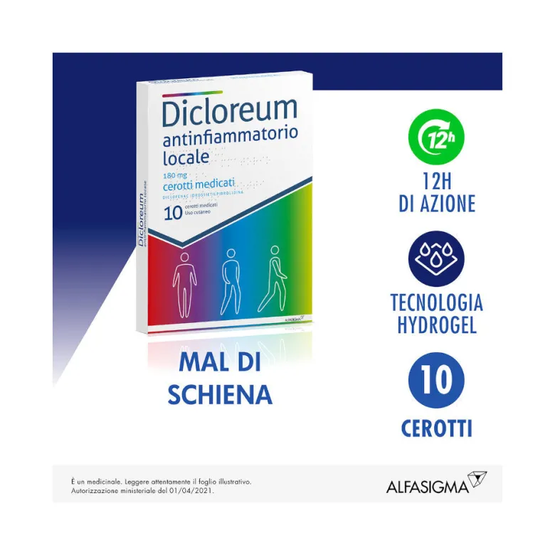Dicloreum 10 cerotti