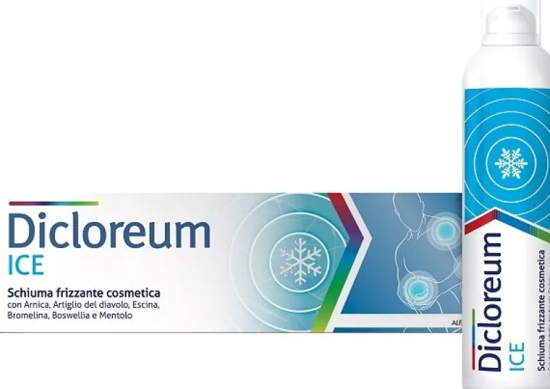 Dicloreum Ice Schiuma Frizzante Cosmetica 150ml
