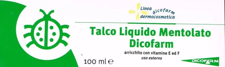 Dicofarm Talco liquido Mentolato da 100 ml