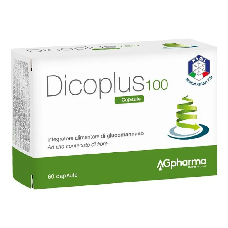 Dicoplus 100 integratore di fibra 60 capsule