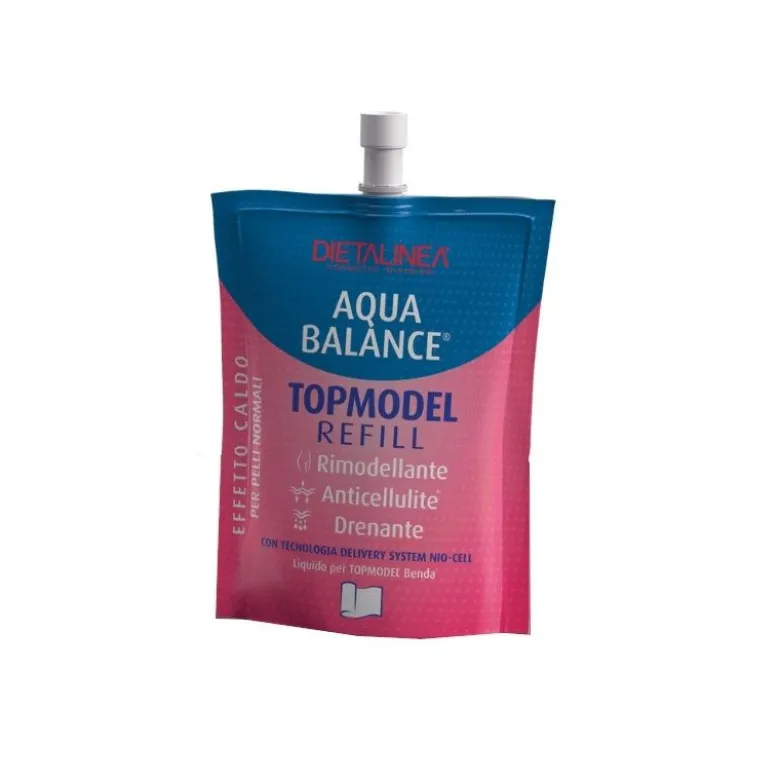 Dietalinea Aqua Balance TopModel Refill Bende TopModel System effetto caldo 200ml