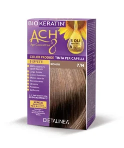 Dietalinea Biokeratin ACH8 tinta per capelli 7/N biondo