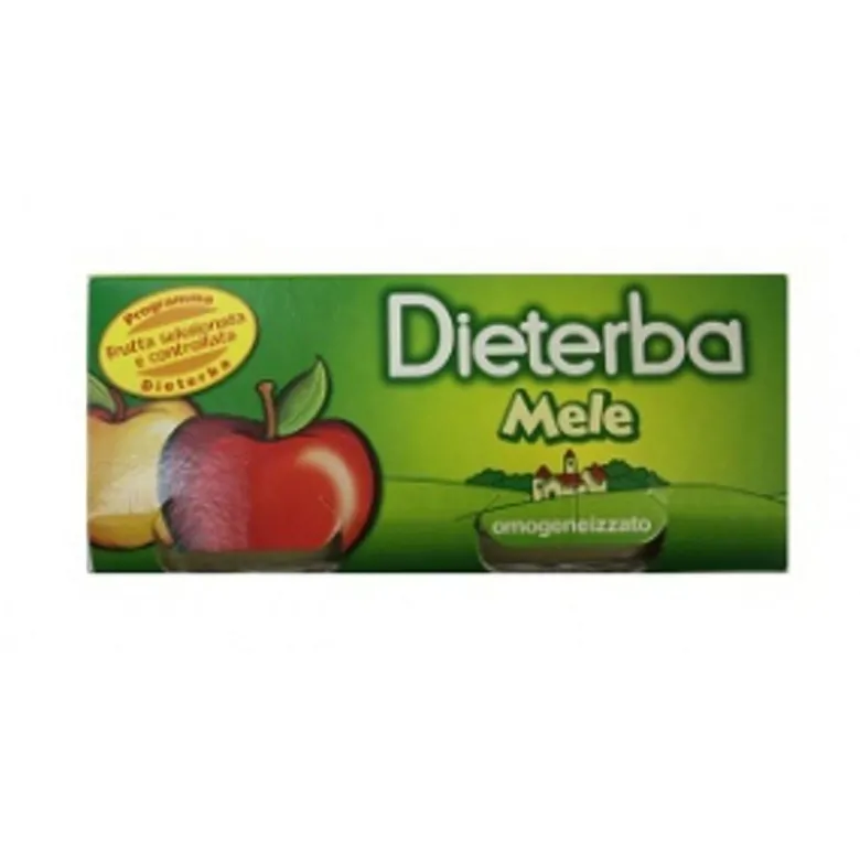 Dieterba Omogeneizzato Mela 3 Pezzi 80g