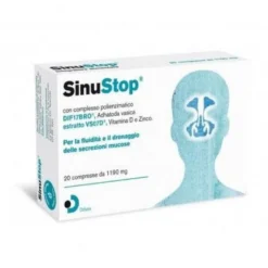 Difass Sinustop per la fluidità delle secrezioni mucose 20 compresse