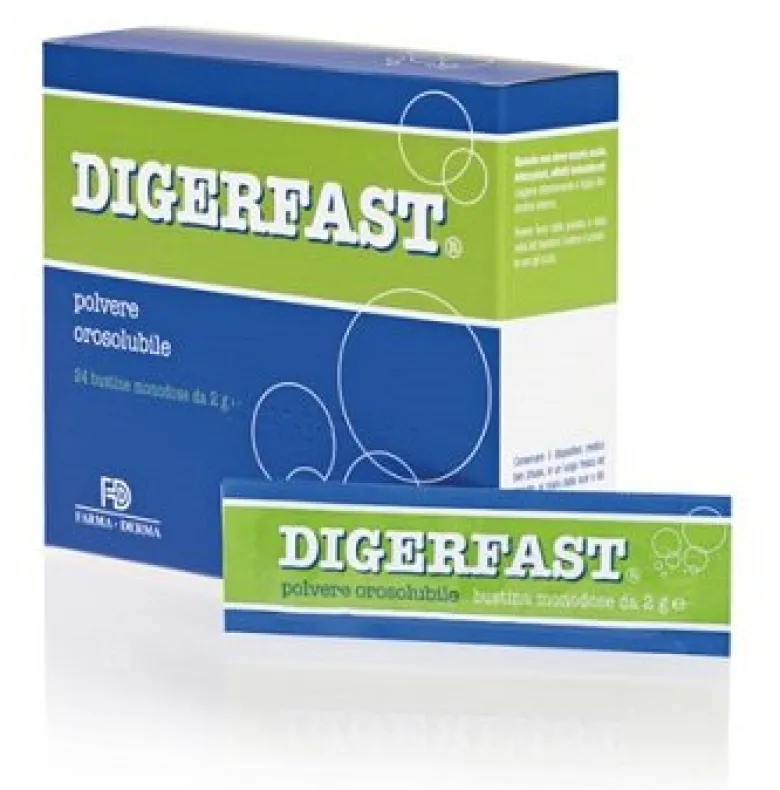Digerfast benessere gastrointestinale 24 bustine monodose