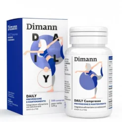 Dimann Daily integratore alimentare per l'apparato uro-genitale 100 compresse