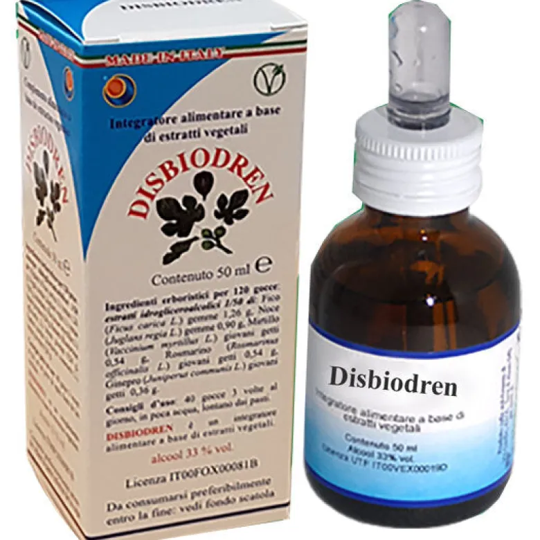 Disbiodren utile come drenante gocce 50ml