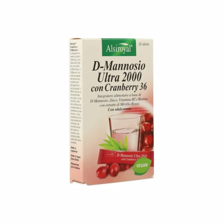 D Mannosio Ultra 2000 Cranberry 10 Stick