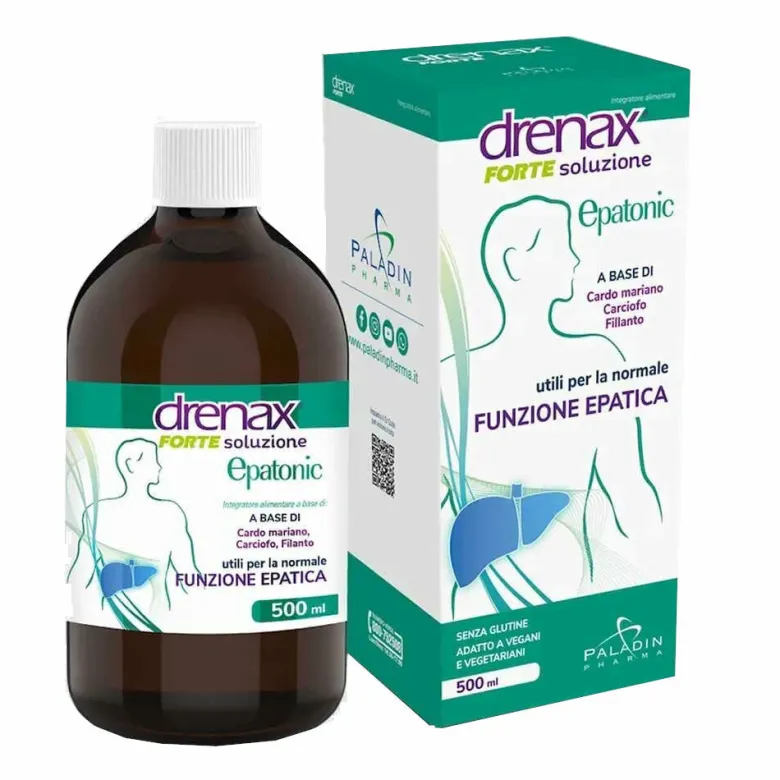 Drenax Forte Epatonic Soluzione 500ml