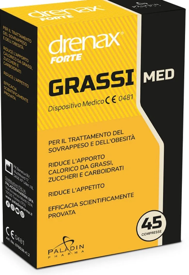 Drenax Forte Grassi Med 45 Compresse