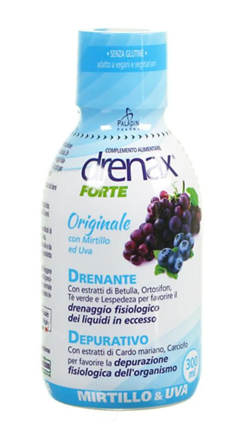 Drenax Forte Originale con Mirtilo e Uva 300 ml
