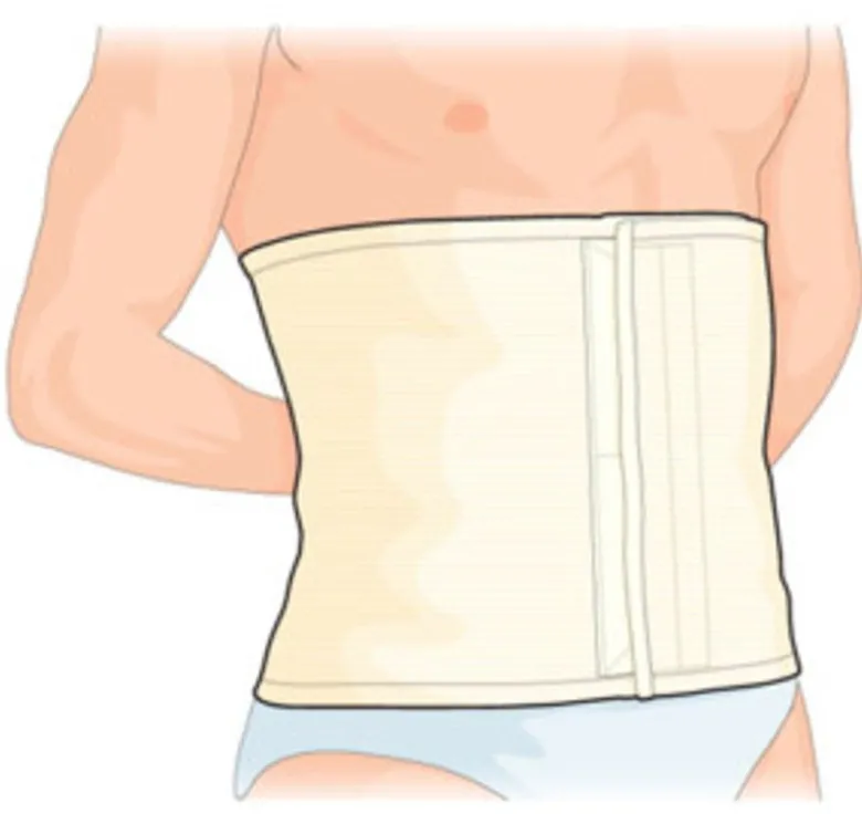 Dr.Gibaud cintura post-operatoria steccata (Taglia 3)