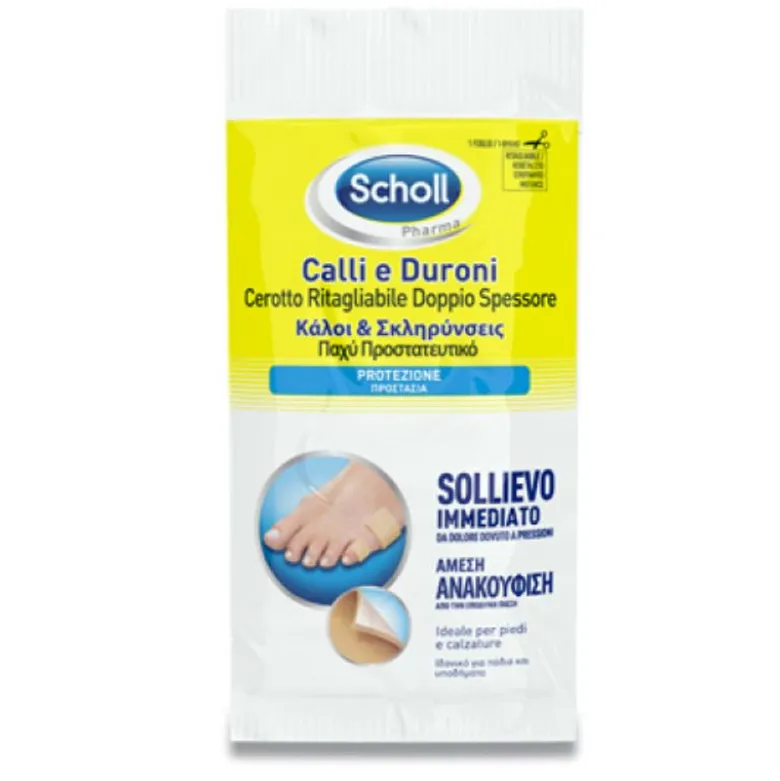 Dr.Scholl Calli e Duroni Sollievo Immediato Cerotto Ritagliabile