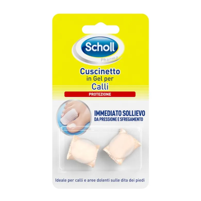 Dr Scholl cuscinetto in gel per calli protezione 2 pezzi