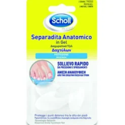 Dr Scholl separadita anatomico in gel 2 grandi e 1 piccolo