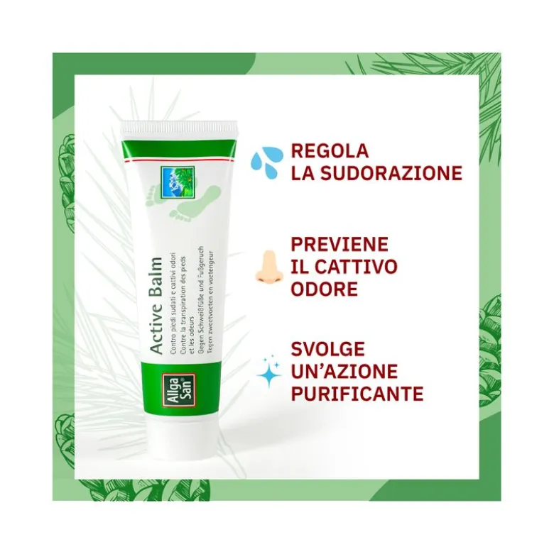 Dr Theiss Allga San Active Balm Balsamo attivo per i piedi 50 ml