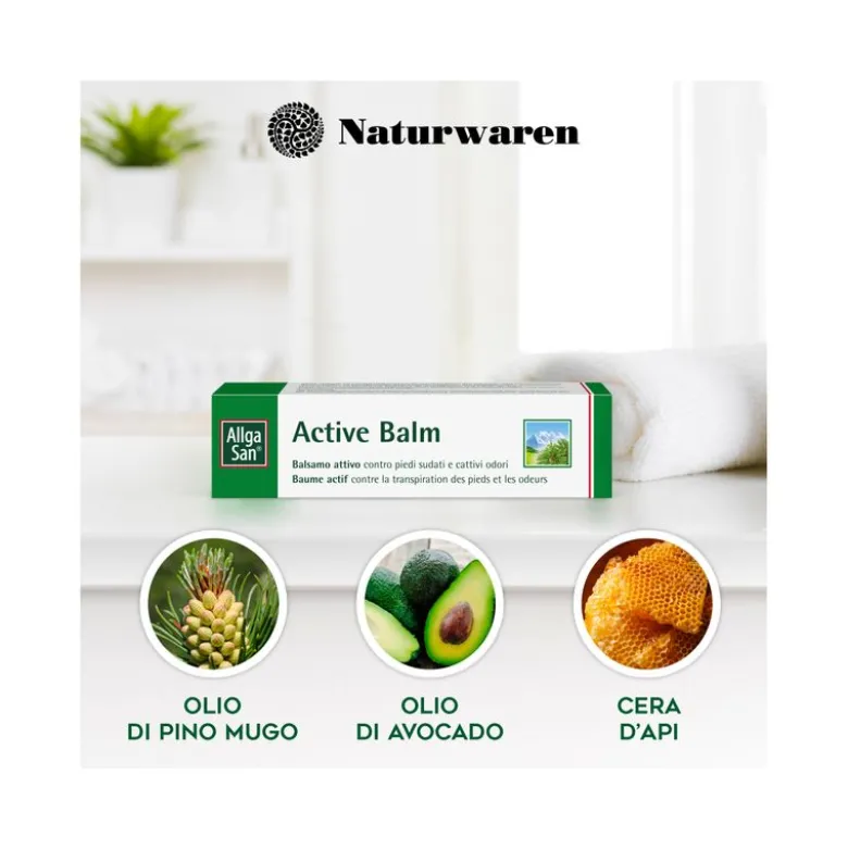 Dr Theiss Allga San Active Balm Balsamo attivo per i piedi 50 ml