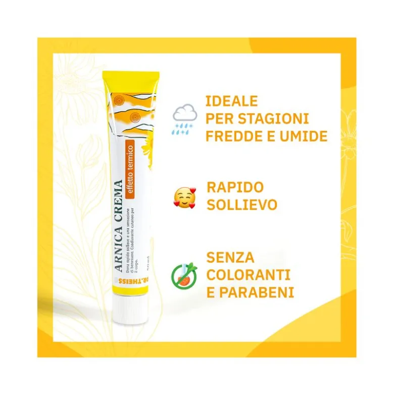 Dr Theiss Arnica Pomata Riscaldante 50g - Sollievo Muscolare